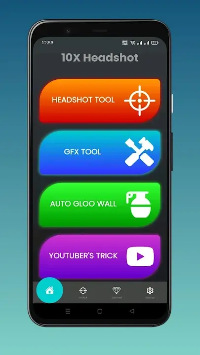 10X Fire GFX Sensitivity Tool MOD APK