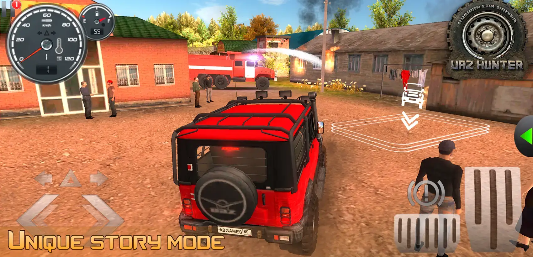 Russian Car Driver UAZ HUNTER MOD APK