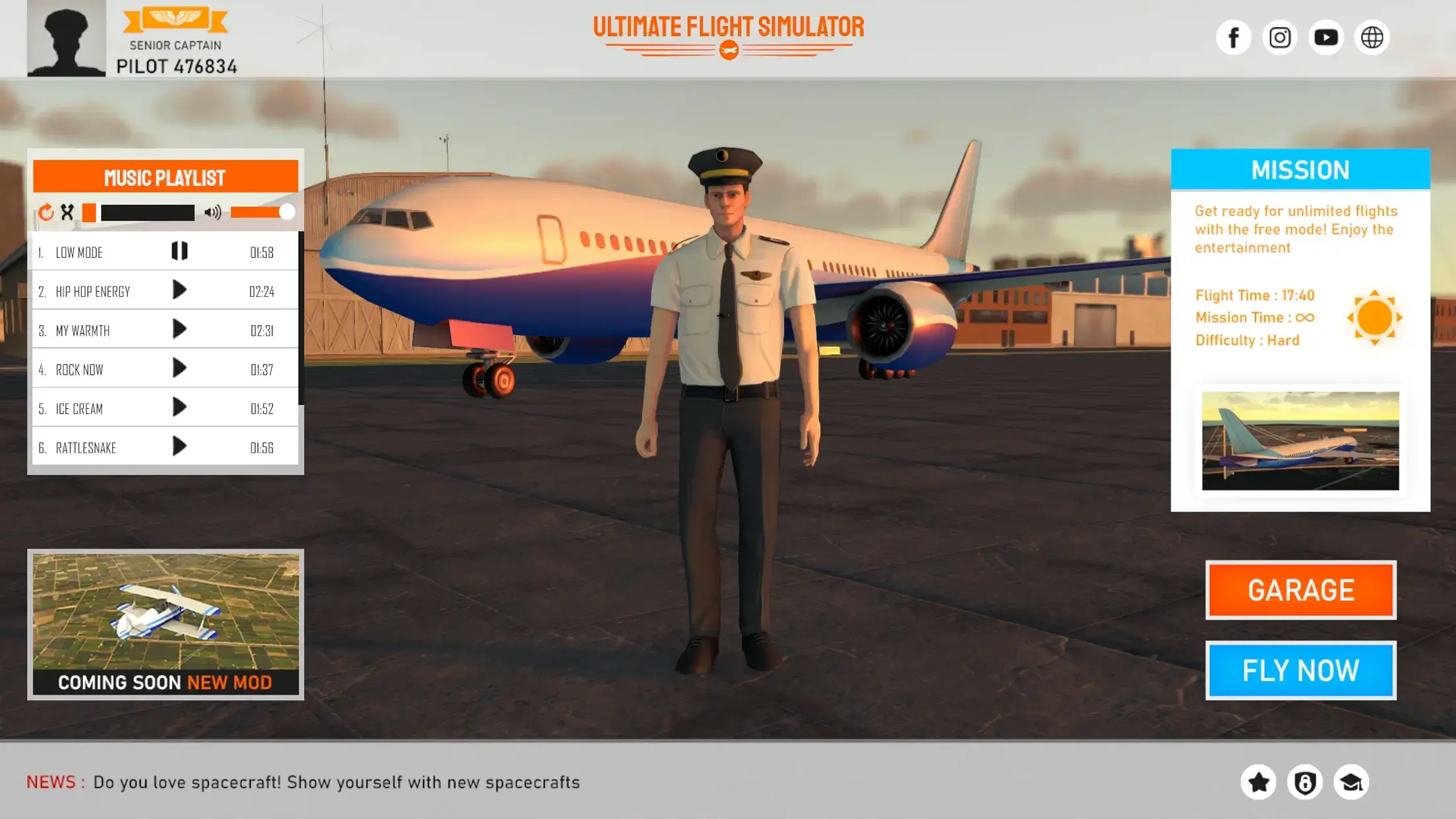Ultimate Flight Simulator Pro MOD APK